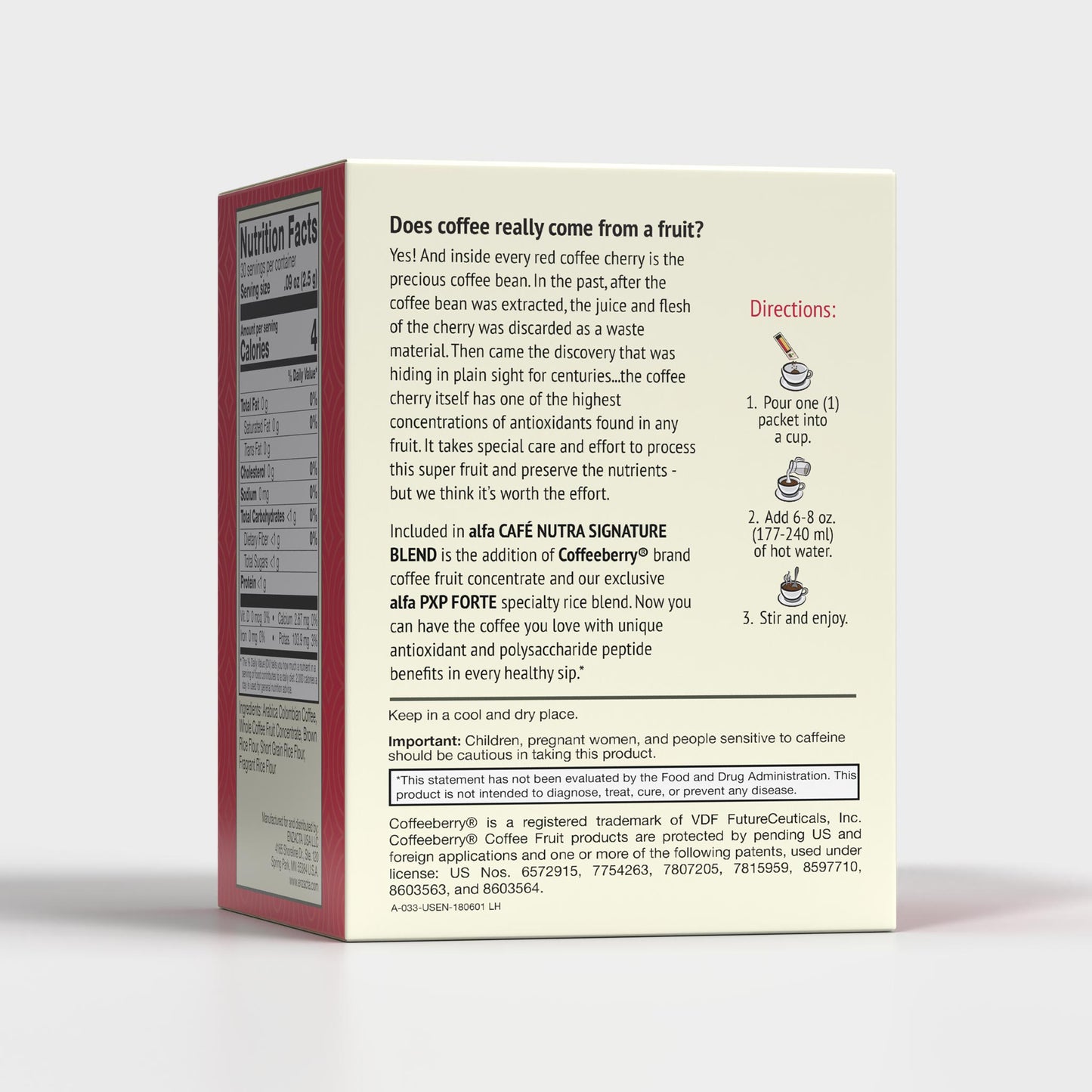 alfa CAFÉ NUTRA SIGNATURE BLEND